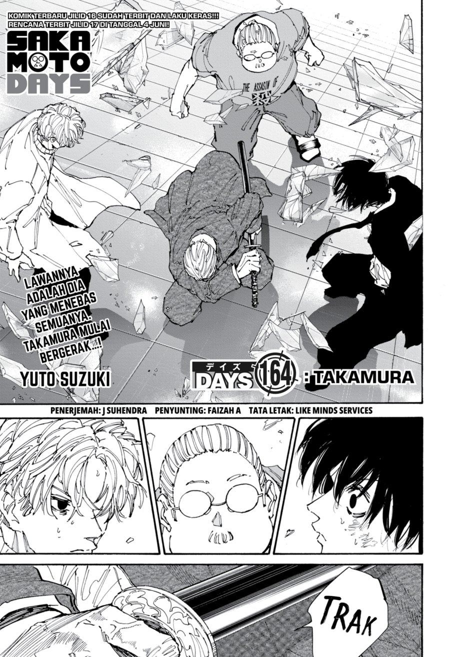 Sakamoto Days Chapter 164 Gambar 1