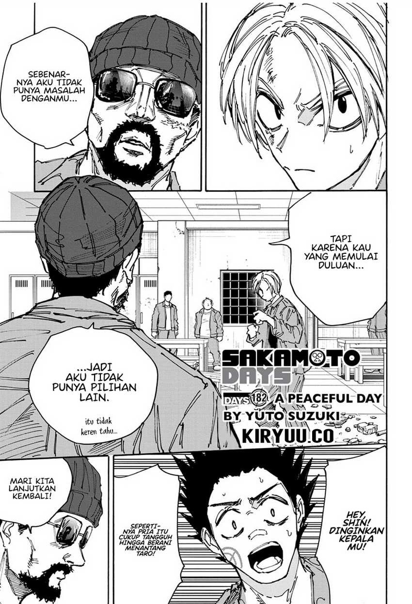 Sakamoto Days Chapter 182 Gambar 2