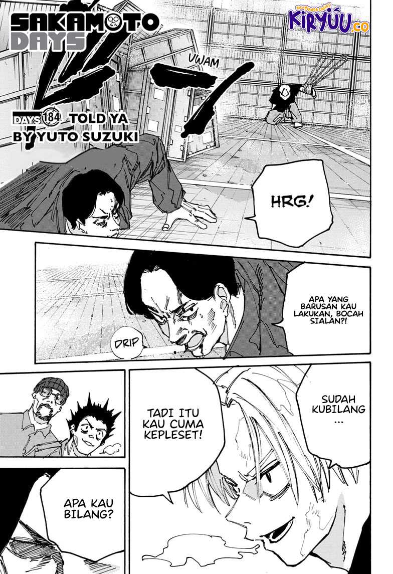 Sakamoto Days Chapter 184 Gambar 2