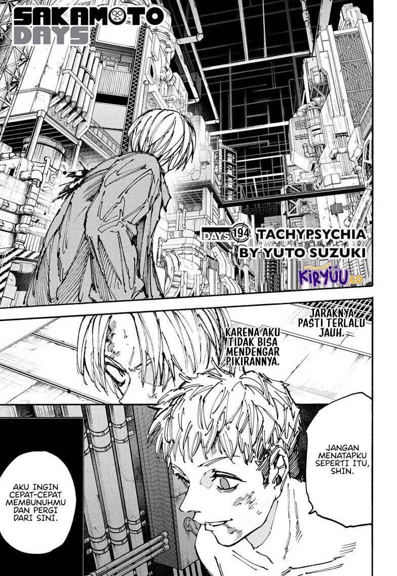 Sakamoto Days Chapter 194 Gambar 2
