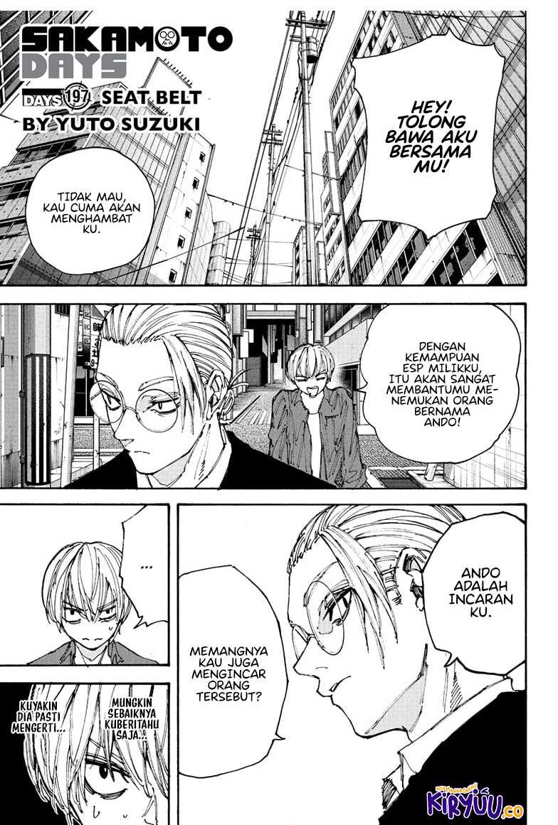 Sakamoto Days Chapter 197 Gambar 2
