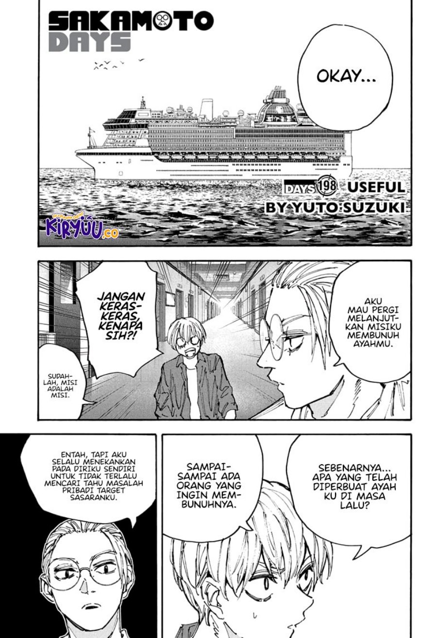 Sakamoto Days Chapter 198 Gambar 2