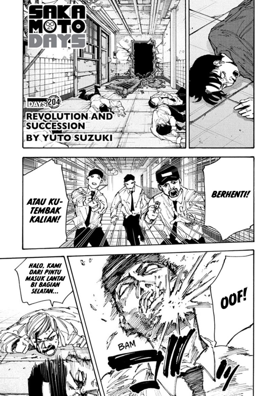 Sakamoto Days Chapter 204 Gambar 2