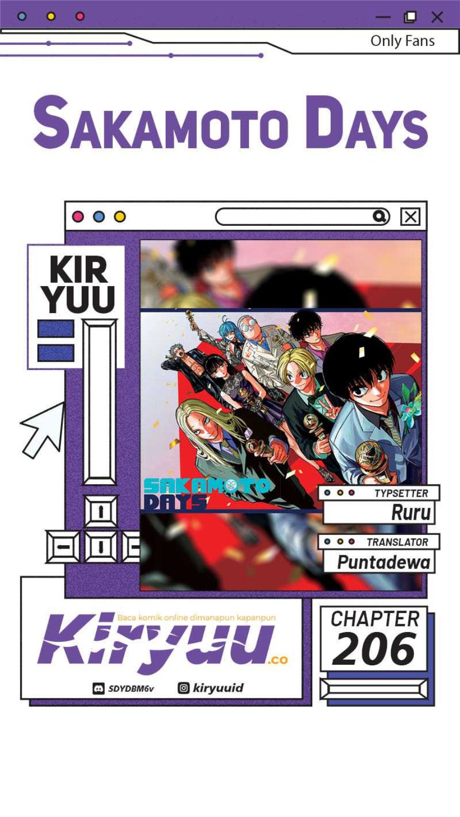 Sakamoto Days Chapter 206 Gambar 1