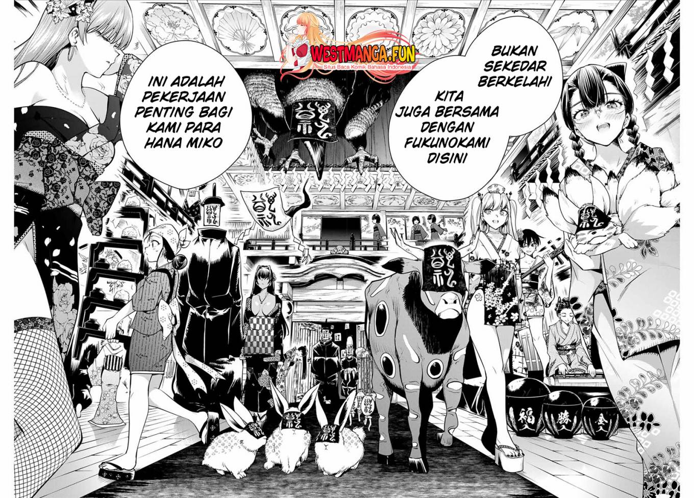Sakigake no Hana Miko Chapter 01 Gambar 63