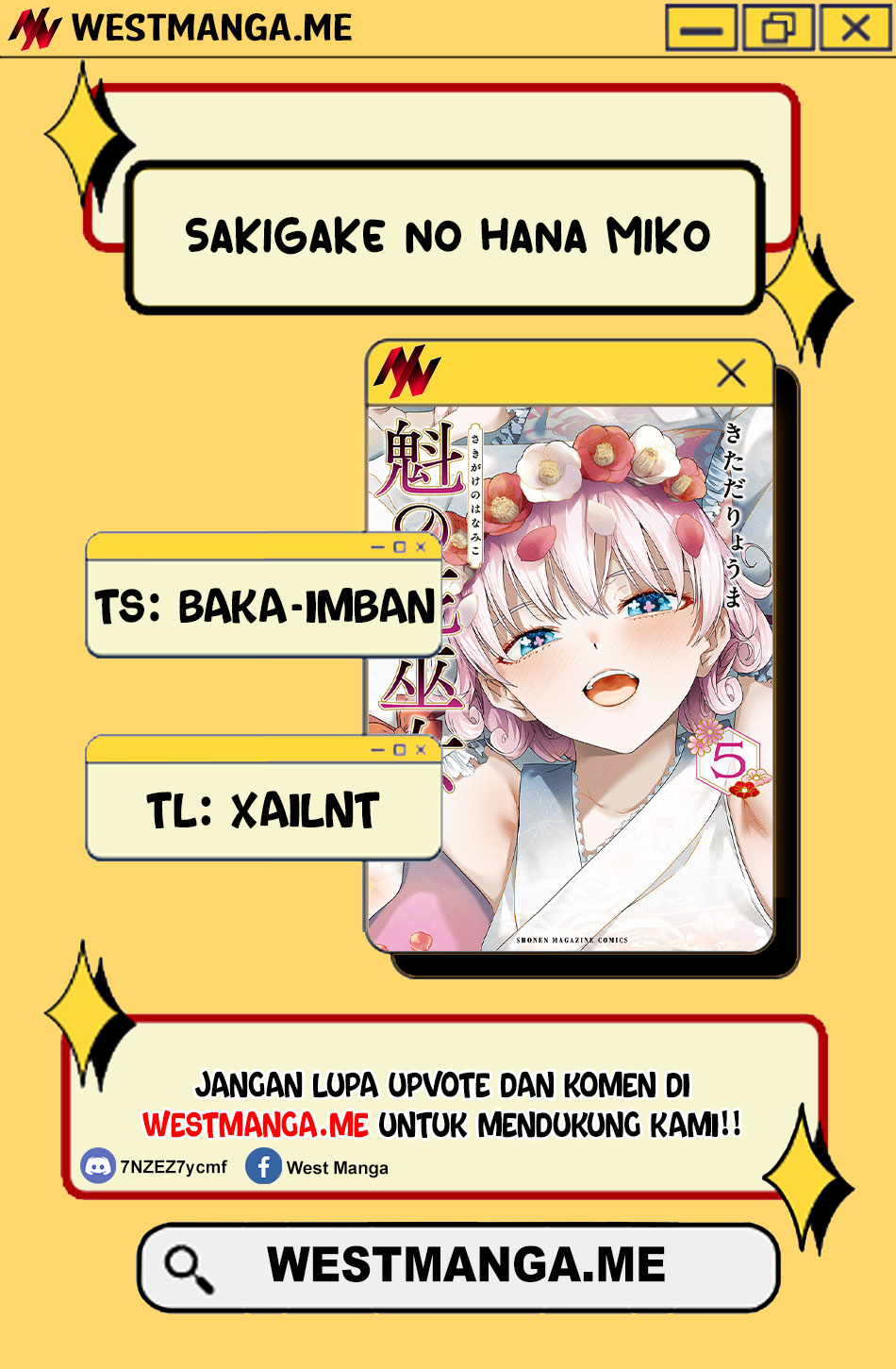 Sakigake no Hana Miko Chapter 55 Gambar 3