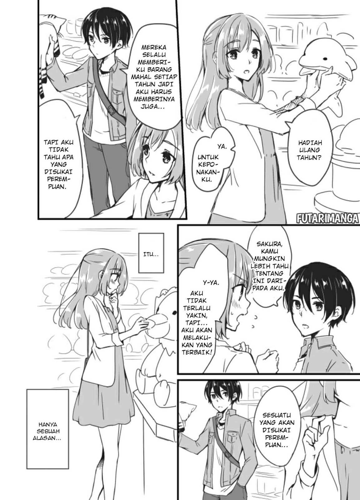 Sakura-chan to Amane-kun Chapter 01 Gambar 6