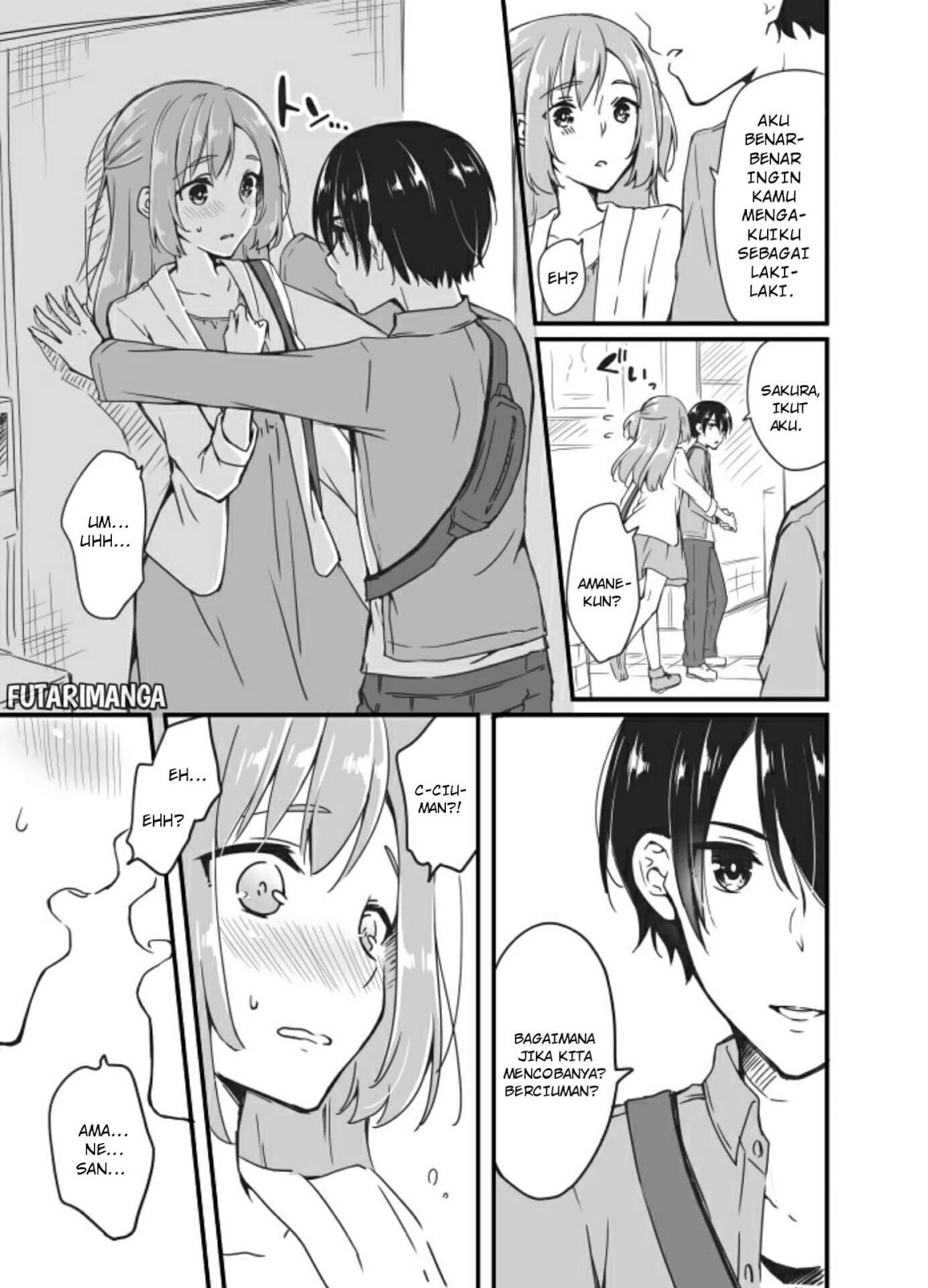 Sakura-chan to Amane-kun Chapter 01 Gambar 9