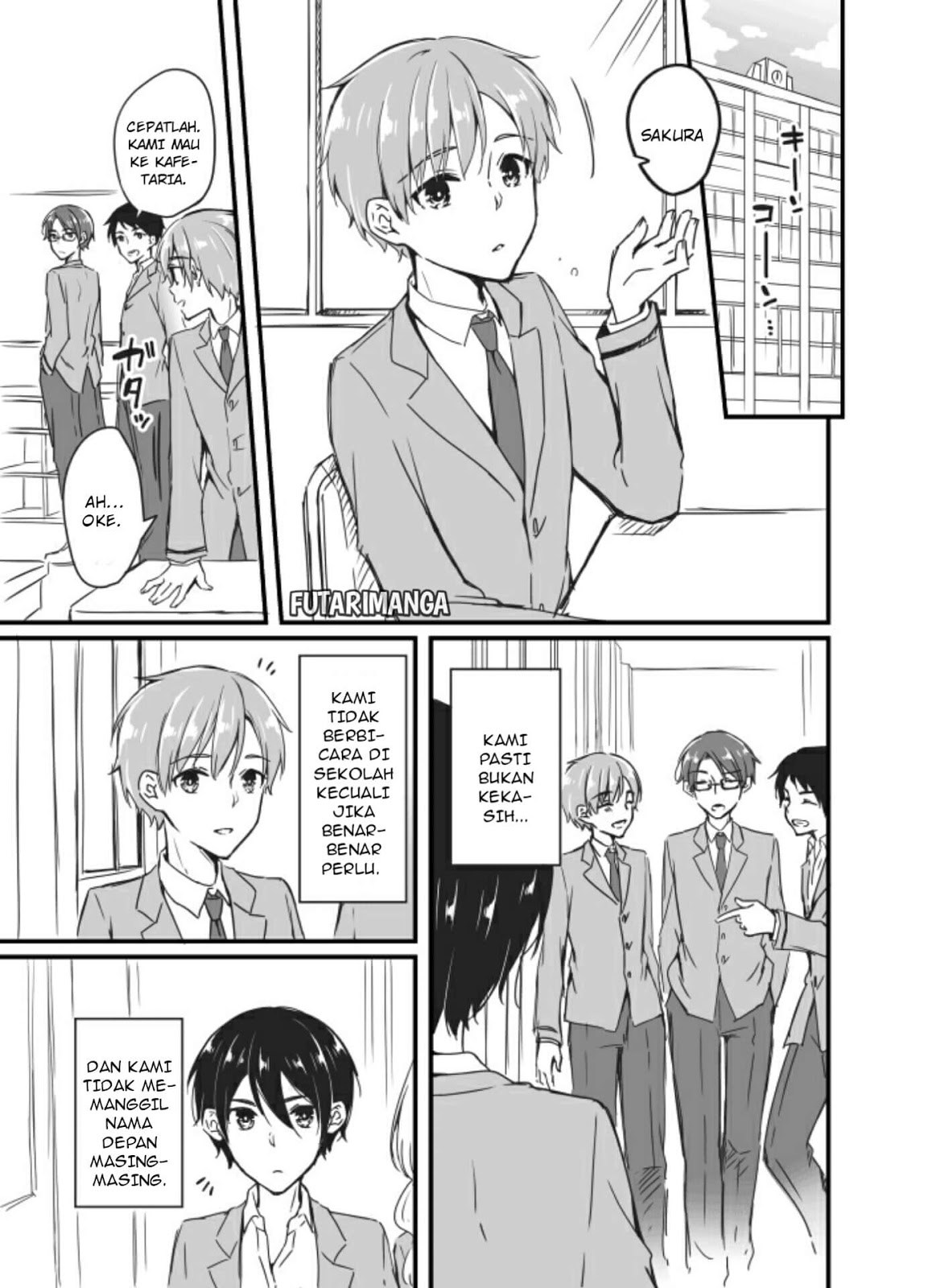 Sakura-chan to Amane-kun Chapter 01 Gambar 13