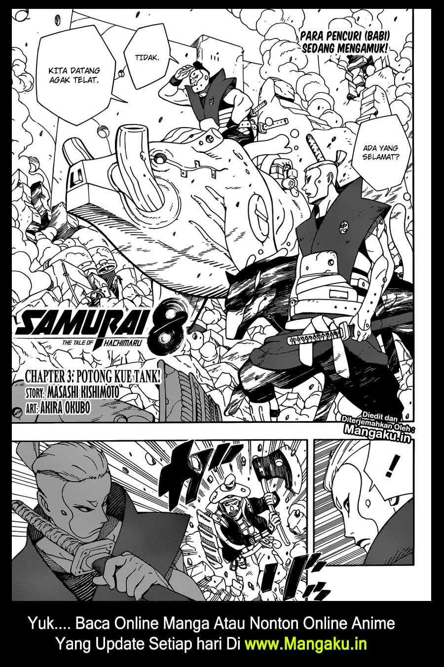 Samurai 8: Tales of Hachimaru Chapter 03 Gambar 2