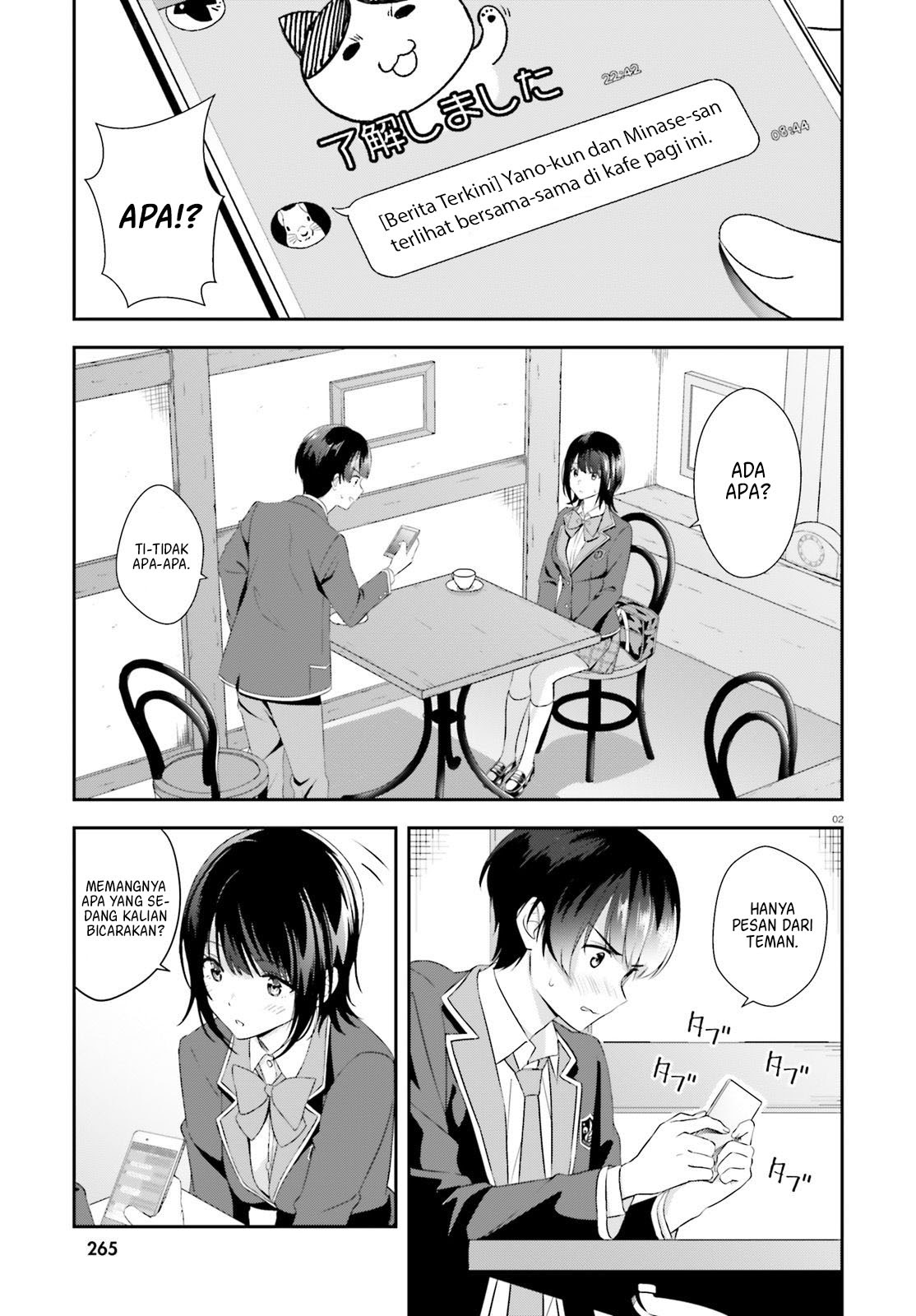 Sankaku no Kyori wa Kagiri nai Zero Chapter 05 Gambar 3