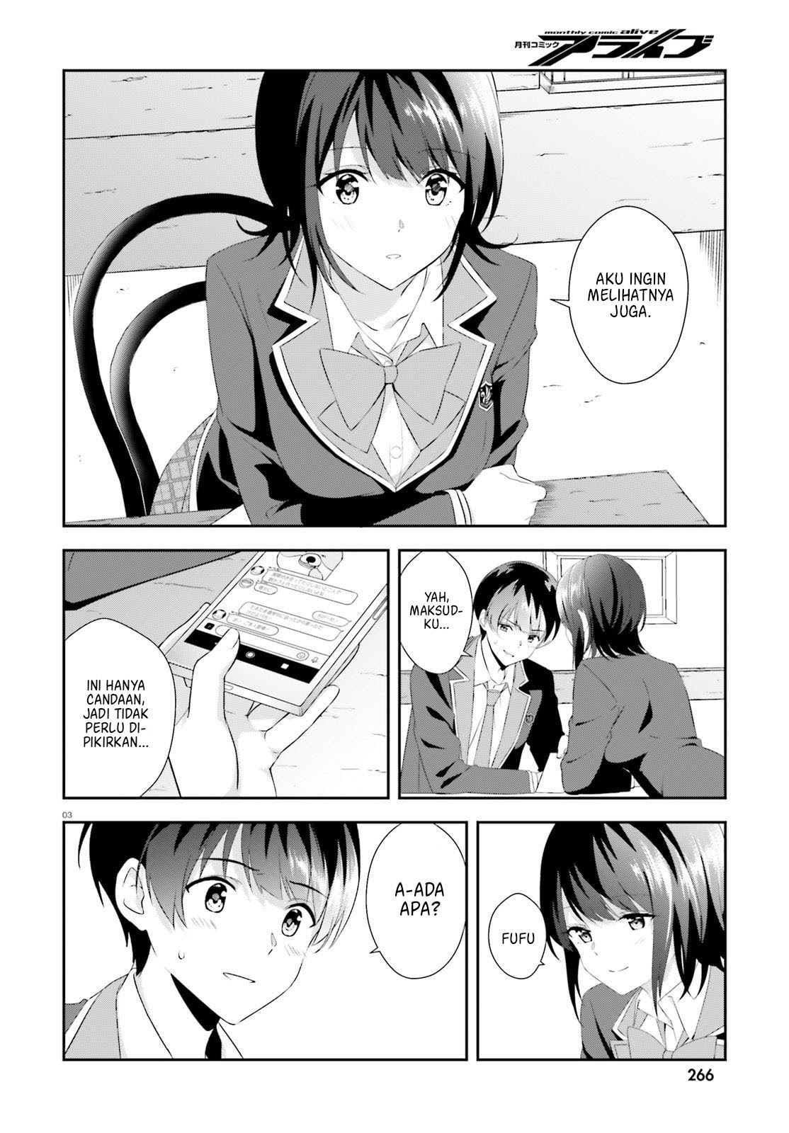 Sankaku no Kyori wa Kagiri nai Zero Chapter 05 Gambar 4