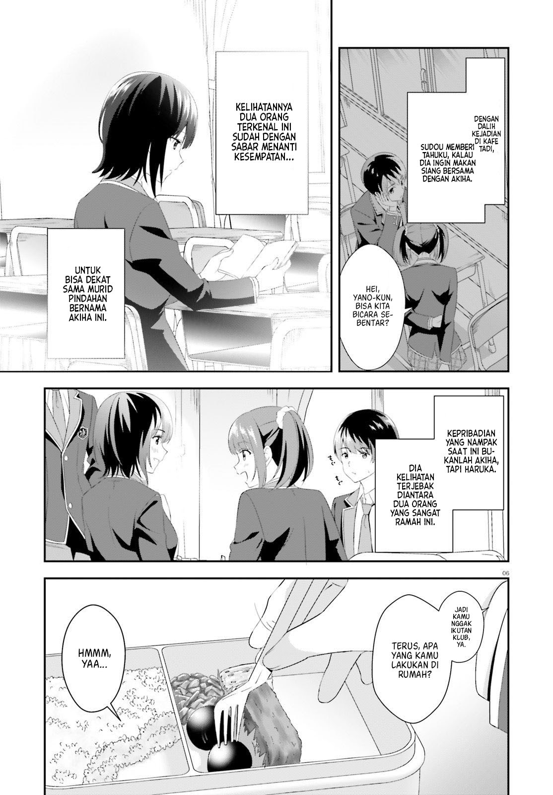 Sankaku no Kyori wa Kagiri nai Zero Chapter 05 Gambar 7