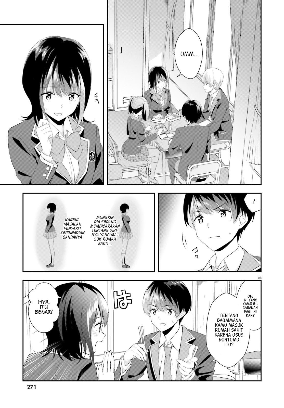 Sankaku no Kyori wa Kagiri nai Zero Chapter 05 Gambar 9