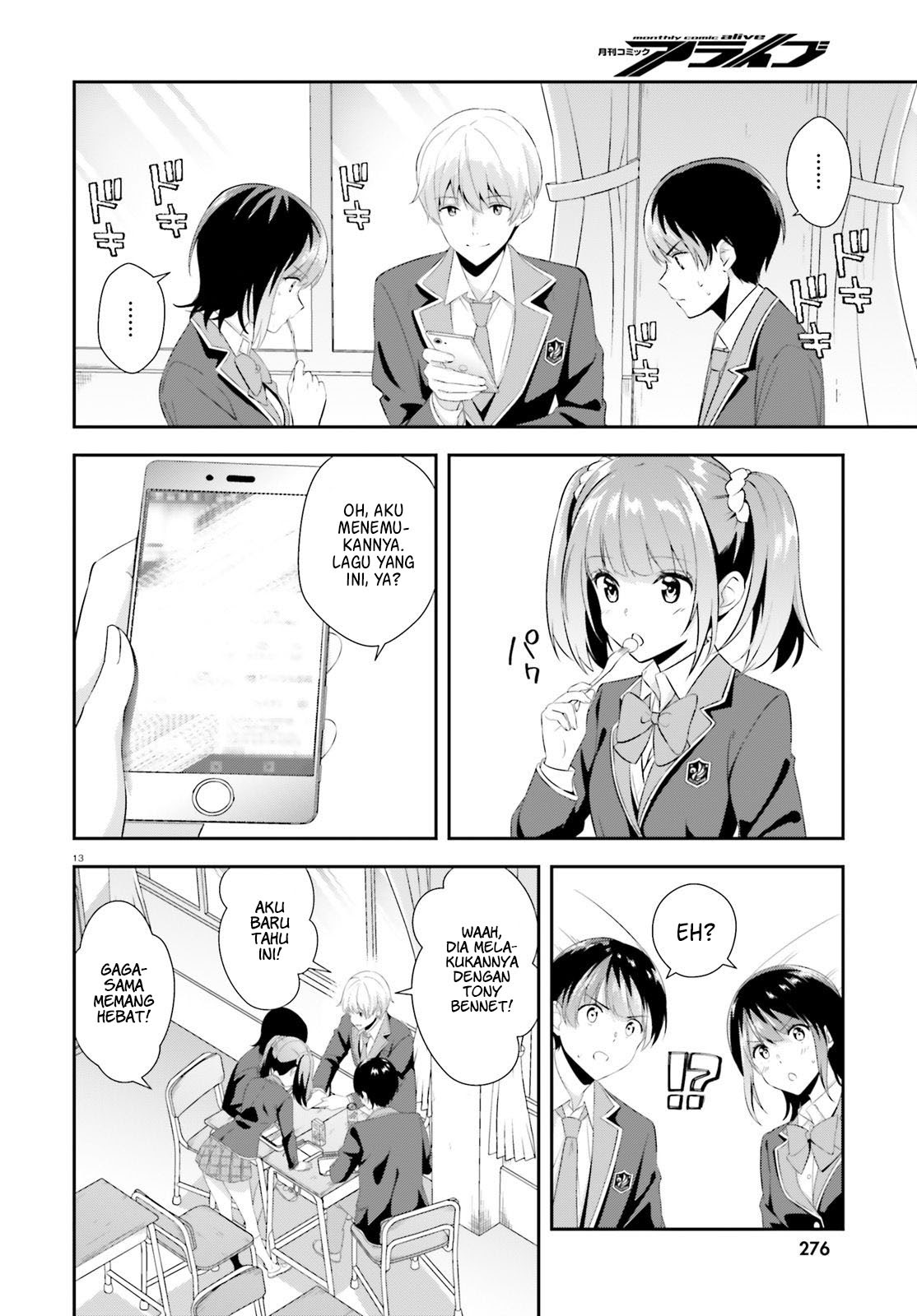 Sankaku no Kyori wa Kagiri nai Zero Chapter 05 Gambar 14
