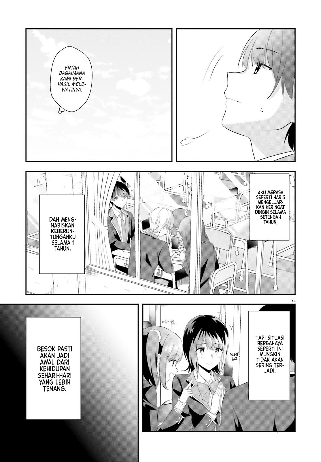 Sankaku no Kyori wa Kagiri nai Zero Chapter 05 Gambar 15