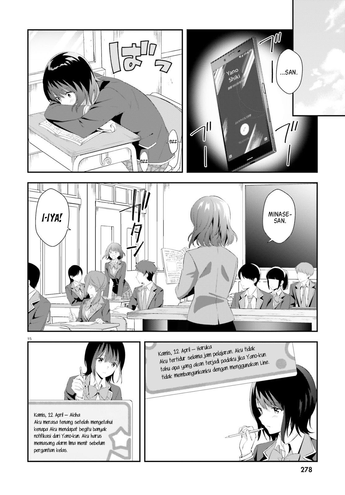 Sankaku no Kyori wa Kagiri nai Zero Chapter 05 Gambar 16