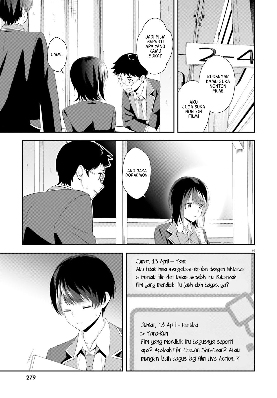 Sankaku no Kyori wa Kagiri nai Zero Chapter 05 Gambar 17