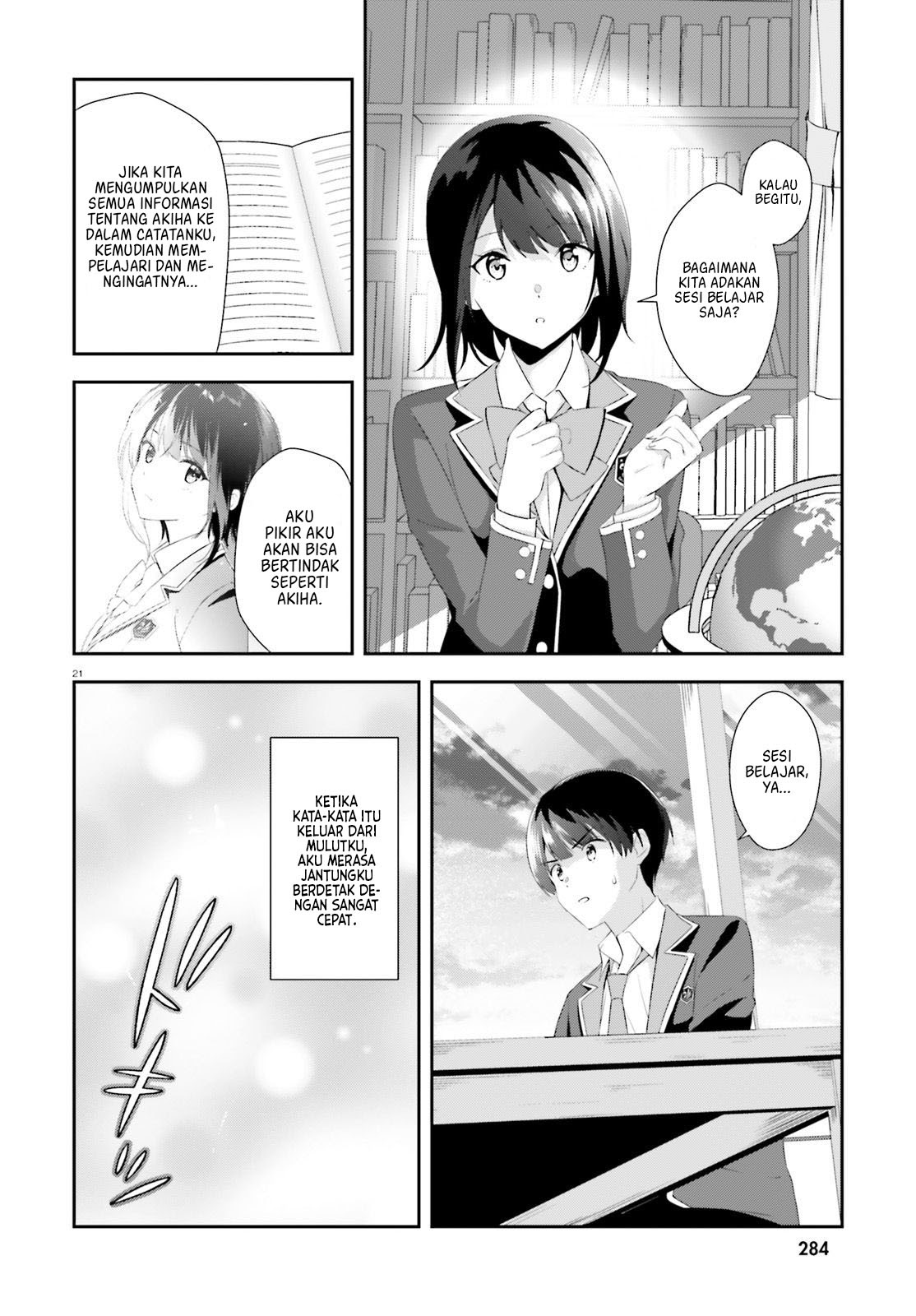 Sankaku no Kyori wa Kagiri nai Zero Chapter 05 Gambar 22