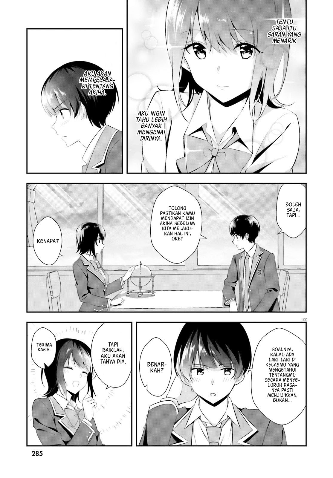 Sankaku no Kyori wa Kagiri nai Zero Chapter 05 Gambar 23