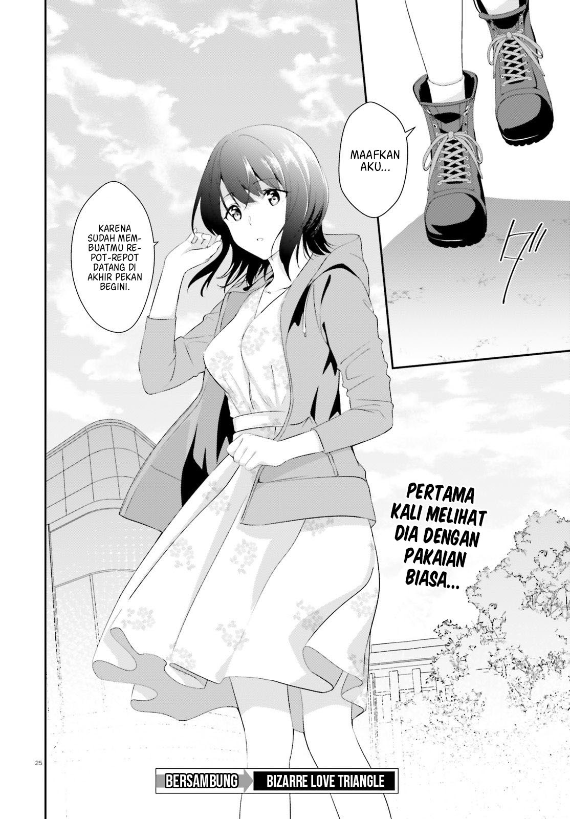 Sankaku no Kyori wa Kagiri nai Zero Chapter 05 Gambar 26