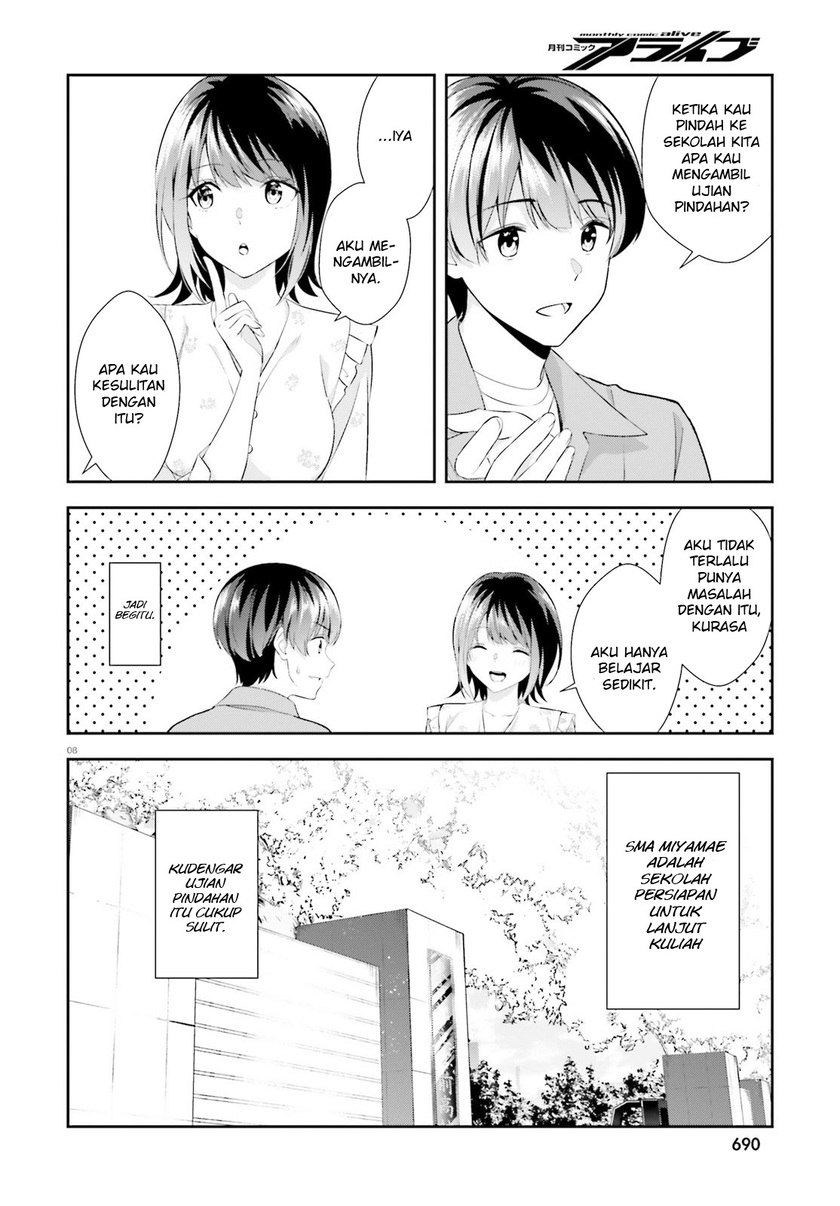 Sankaku no Kyori wa Kagiri nai Zero Chapter 07 Gambar 9