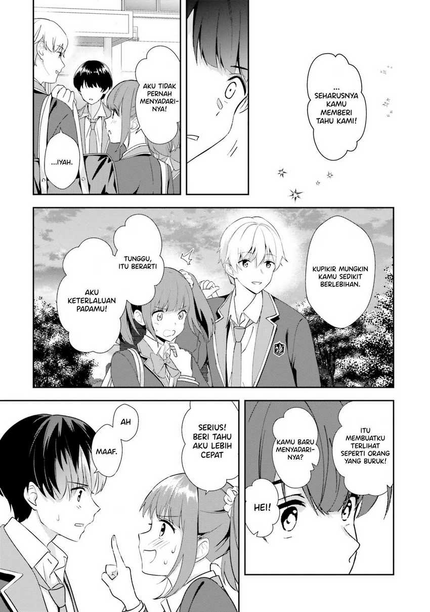 Sankaku no Kyori wa Kagiri nai Zero Chapter 17 End Gambar 18
