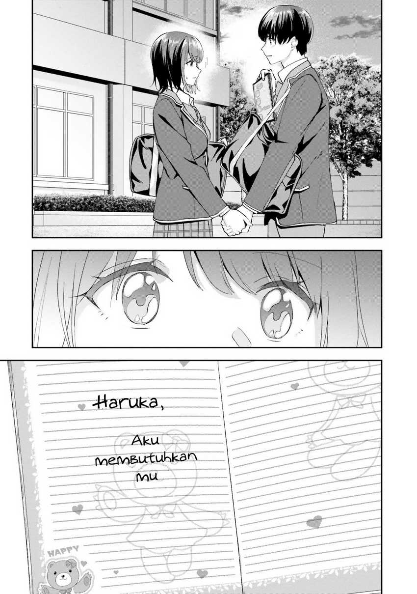 Sankaku no Kyori wa Kagiri nai Zero Chapter 17 End Gambar 20