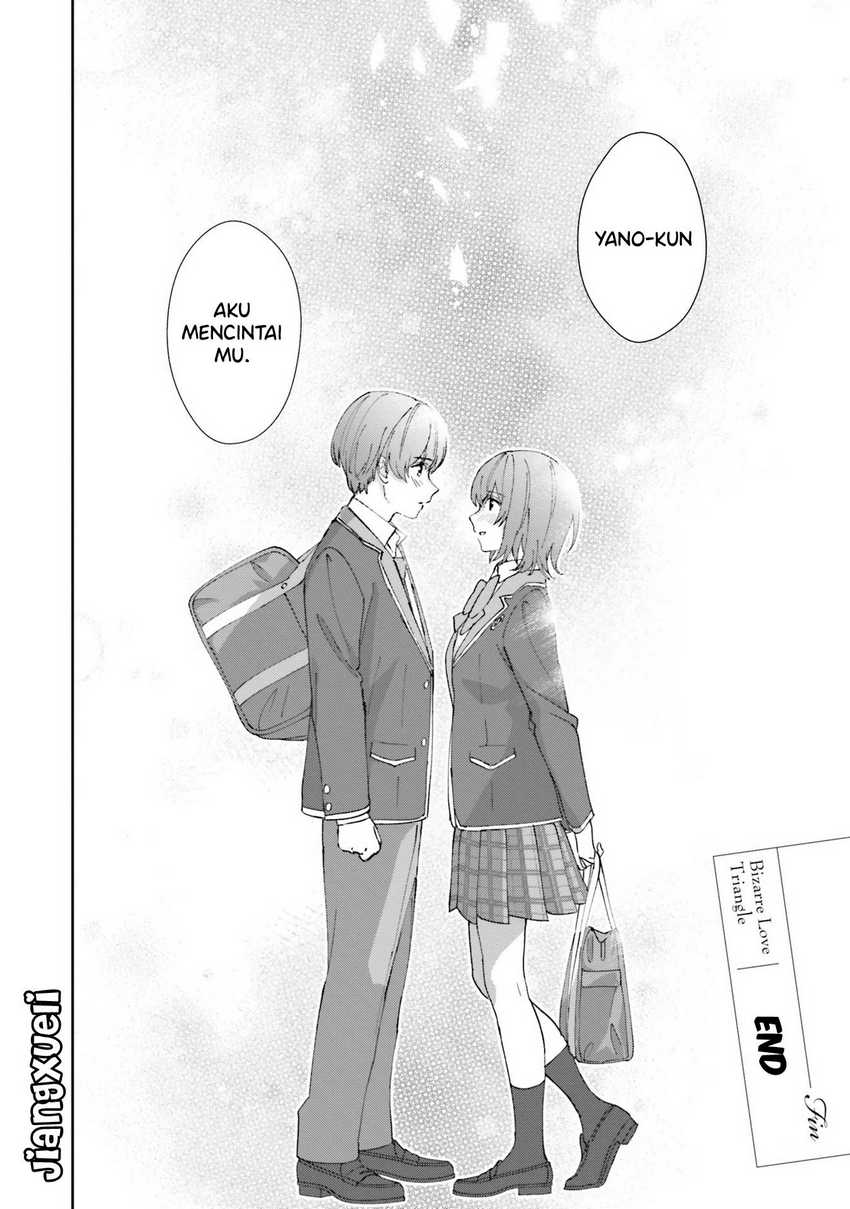 Sankaku no Kyori wa Kagiri nai Zero Chapter 17 End Gambar 31