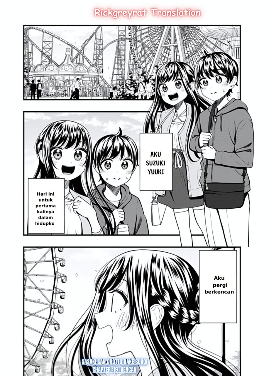 Sasaki-san wa Chotto dake Sugoi. Chapter 19 Gambar 2