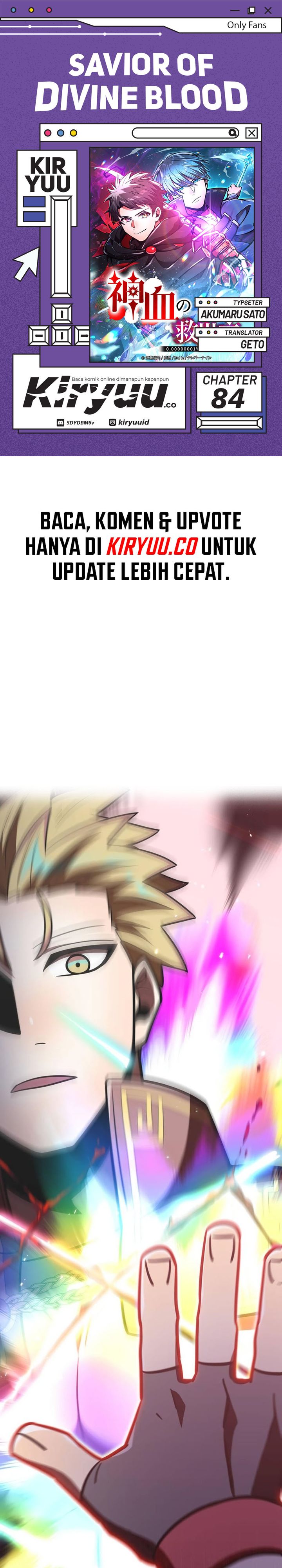 Savior of Divine Blood ~Draw Out 0.00000001% to Become the Strongest~ Chapter 84 Gambar 1