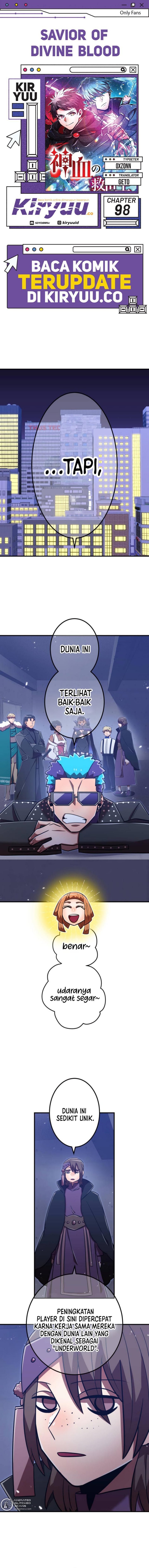 Savior of Divine Blood ~Draw Out 0.00000001% to Become the Strongest~ Chapter 98 Gambar 1