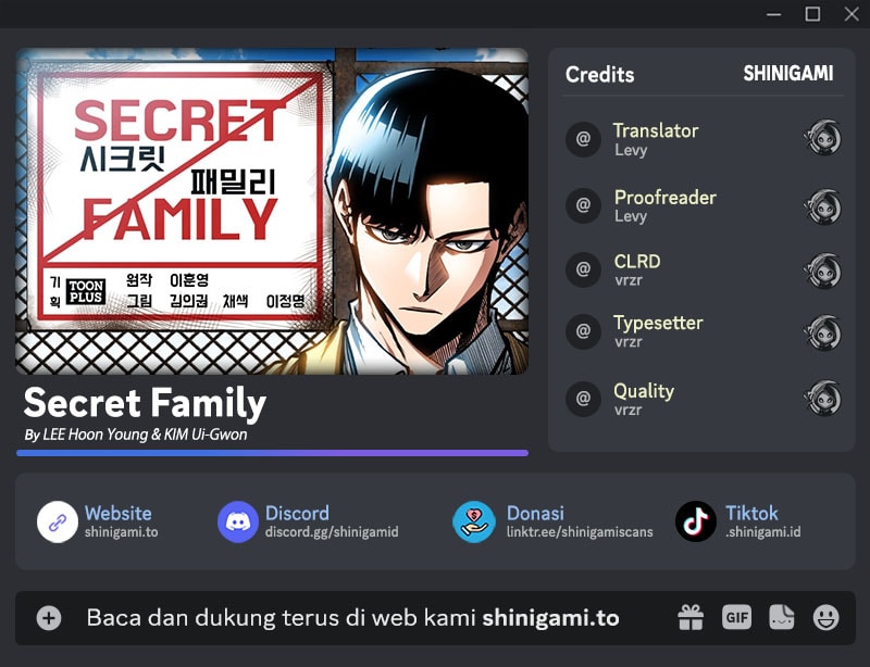 Secret Family Chapter 32 Gambar 1