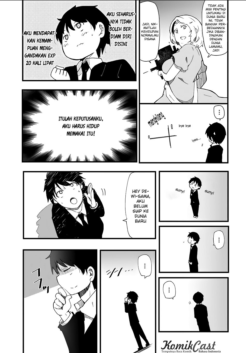 Seichou Cheat de Nandemo Dekiru you ni Natta ga, Mushoku dake wa Yamerarenai you desu Chapter 01 Gambar 13