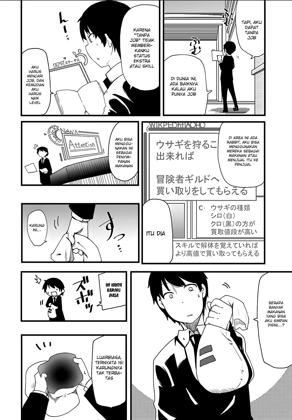 Seichou Cheat de Nandemo Dekiru you ni Natta ga, Mushoku dake wa Yamerarenai you desu Chapter 01 Gambar 20