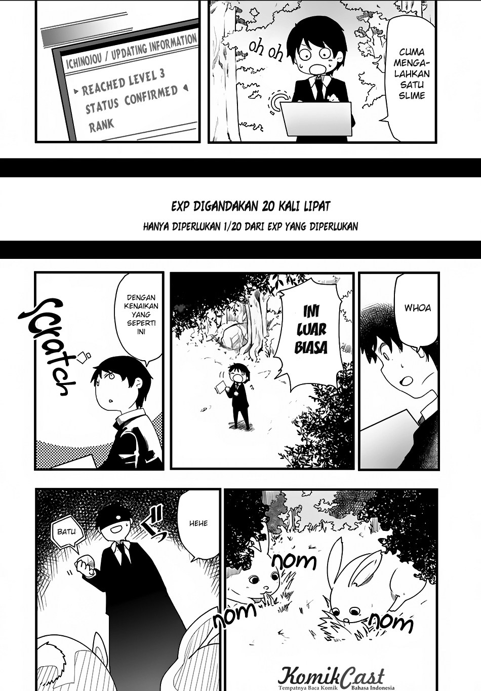 Seichou Cheat de Nandemo Dekiru you ni Natta ga, Mushoku dake wa Yamerarenai you desu Chapter 01 Gambar 24