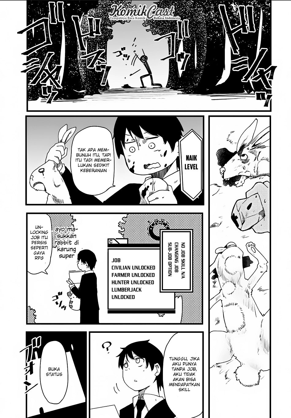 Seichou Cheat de Nandemo Dekiru you ni Natta ga, Mushoku dake wa Yamerarenai you desu Chapter 01 Gambar 25