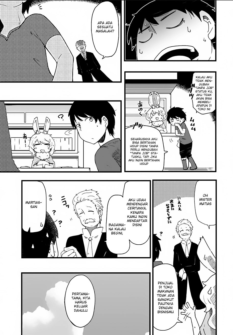 Seichou Cheat de Nandemo Dekiru you ni Natta ga, Mushoku dake wa Yamerarenai you desu Chapter 01 Gambar 35