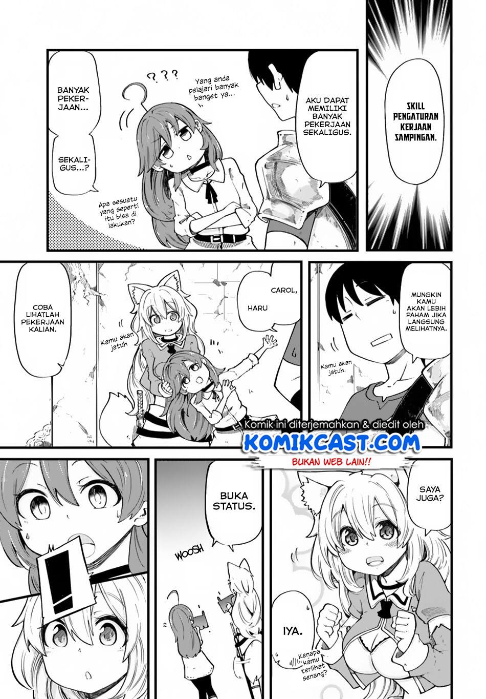 Seichou Cheat de Nandemo Dekiru you ni Natta ga, Mushoku dake wa Yamerarenai you desu Chapter 18 Gambar 8