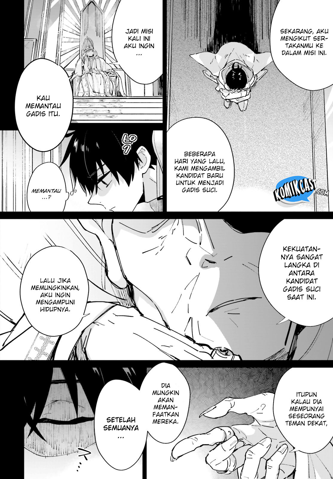Seijo-sama wo Amayakashitai! Tadashi Yuusha, Omae wa Dame da Chapter 01 Gambar 5
