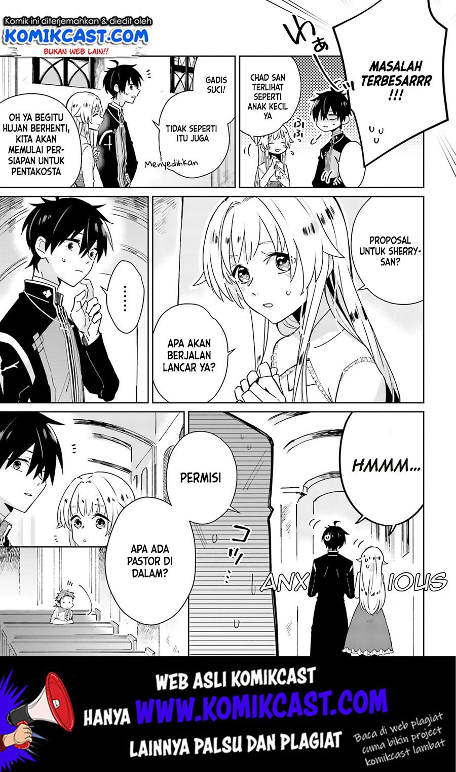 Seijo-sama wo Amayakashitai! Tadashi Yuusha, Omae wa Dame da Chapter 03 Gambar 4