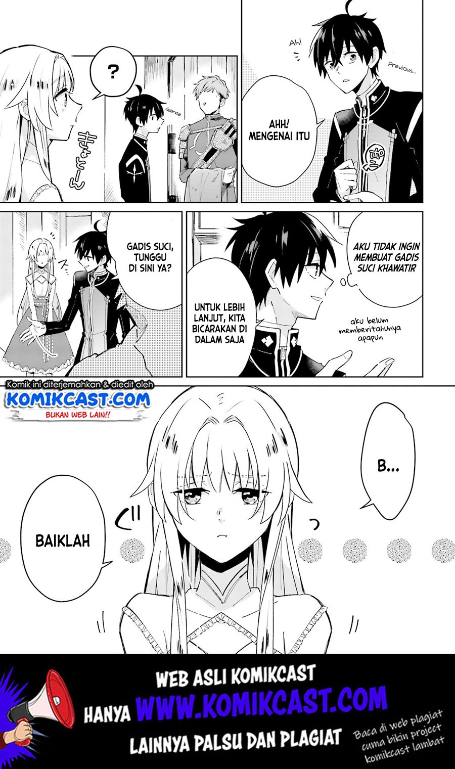 Seijo-sama wo Amayakashitai! Tadashi Yuusha, Omae wa Dame da Chapter 03 Gambar 6