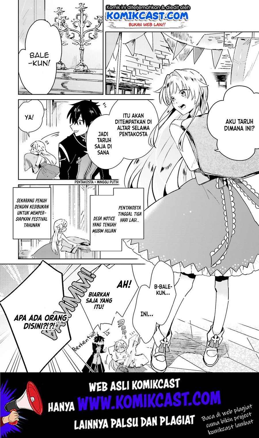 Seijo-sama wo Amayakashitai! Tadashi Yuusha, Omae wa Dame da Chapter 03 Gambar 11