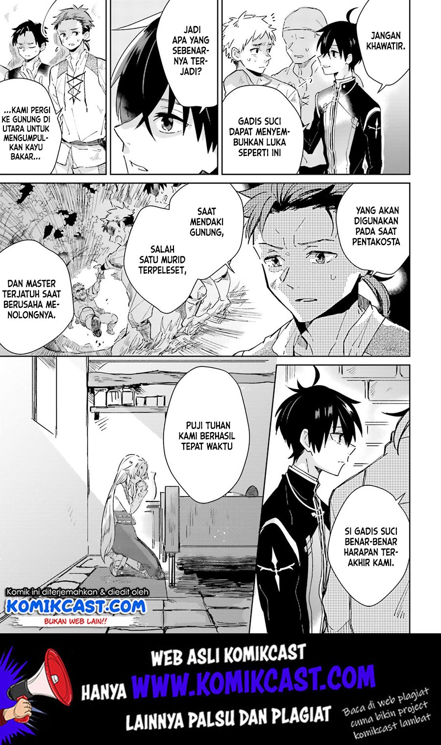 Seijo-sama wo Amayakashitai! Tadashi Yuusha, Omae wa Dame da Chapter 03 Gambar 16