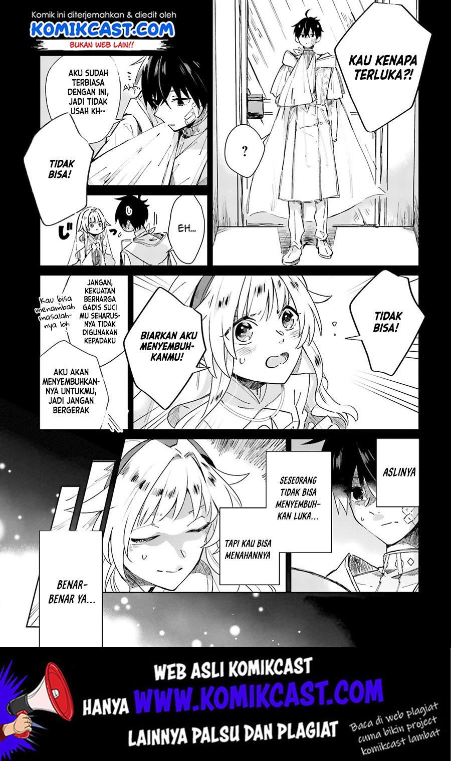 Seijo-sama wo Amayakashitai! Tadashi Yuusha, Omae wa Dame da Chapter 03 Gambar 18