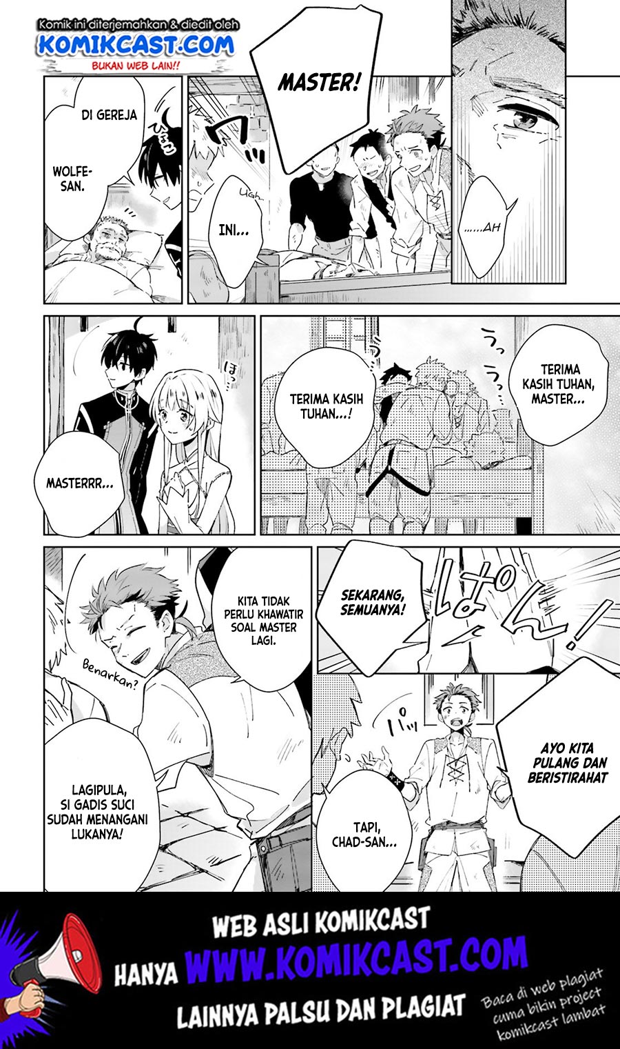 Seijo-sama wo Amayakashitai! Tadashi Yuusha, Omae wa Dame da Chapter 03 Gambar 19