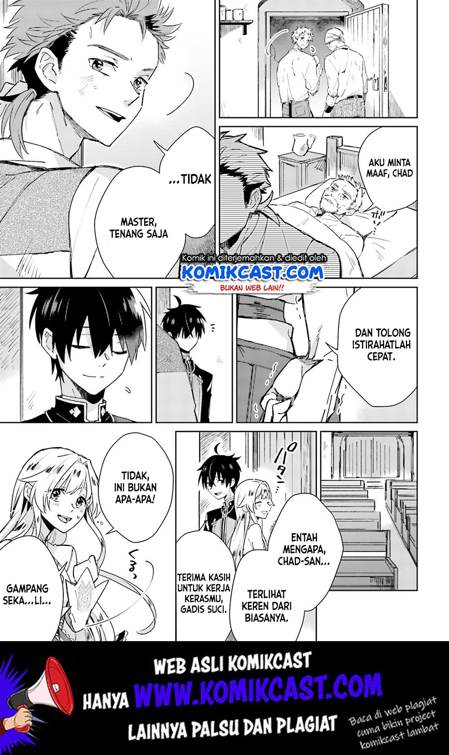 Seijo-sama wo Amayakashitai! Tadashi Yuusha, Omae wa Dame da Chapter 03 Gambar 20