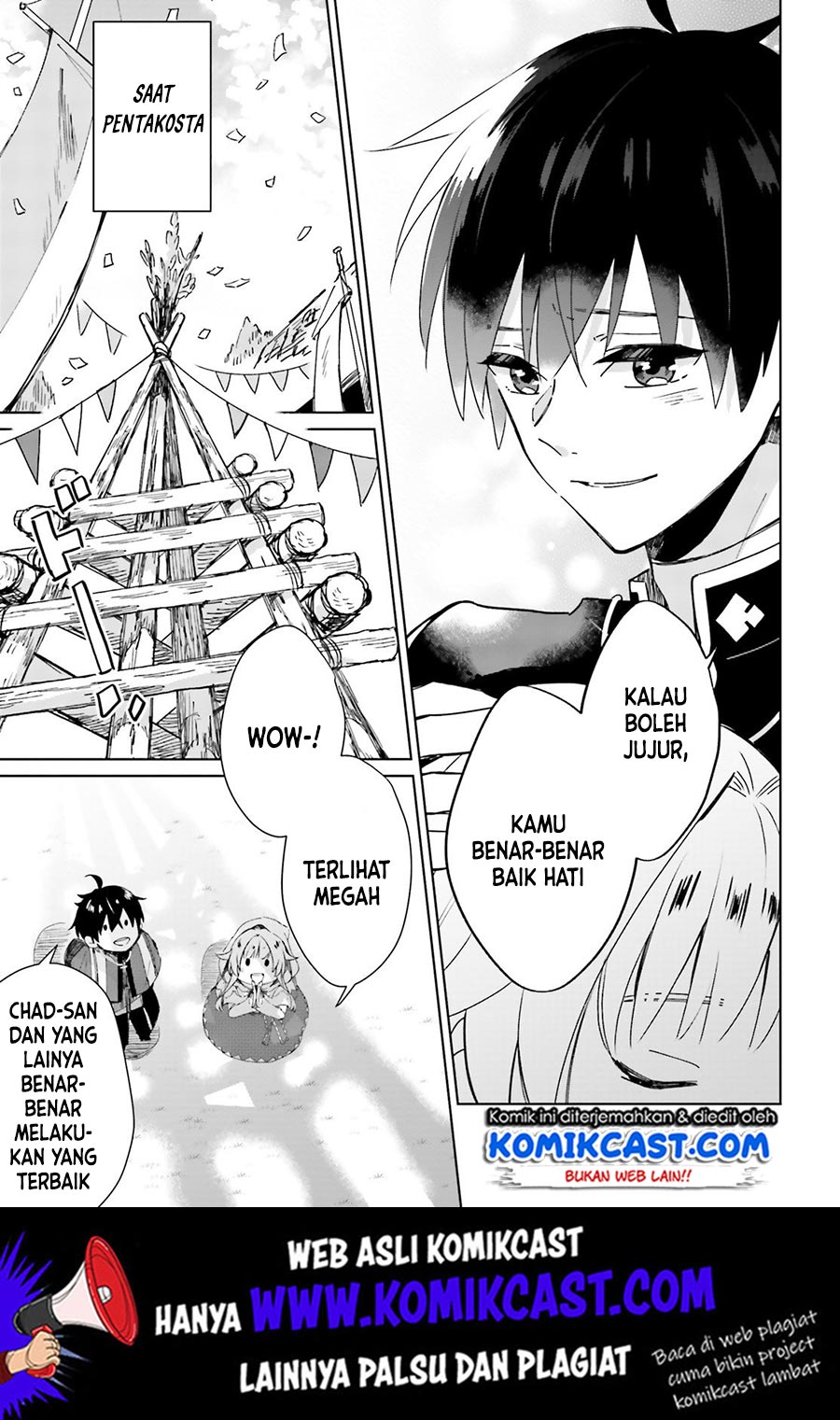Seijo-sama wo Amayakashitai! Tadashi Yuusha, Omae wa Dame da Chapter 03 Gambar 22