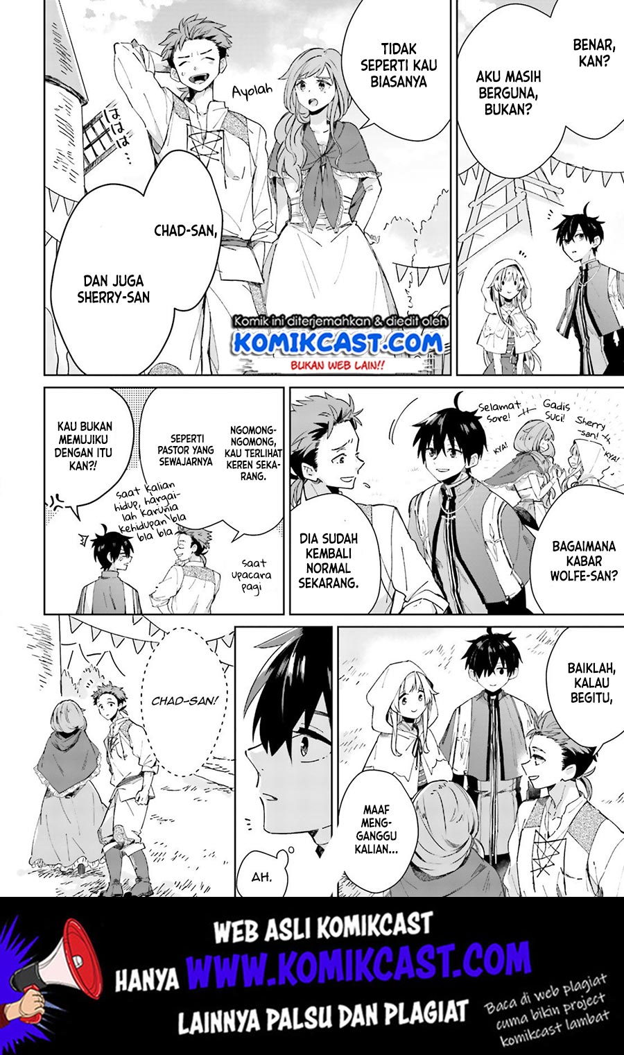 Seijo-sama wo Amayakashitai! Tadashi Yuusha, Omae wa Dame da Chapter 03 Gambar 23