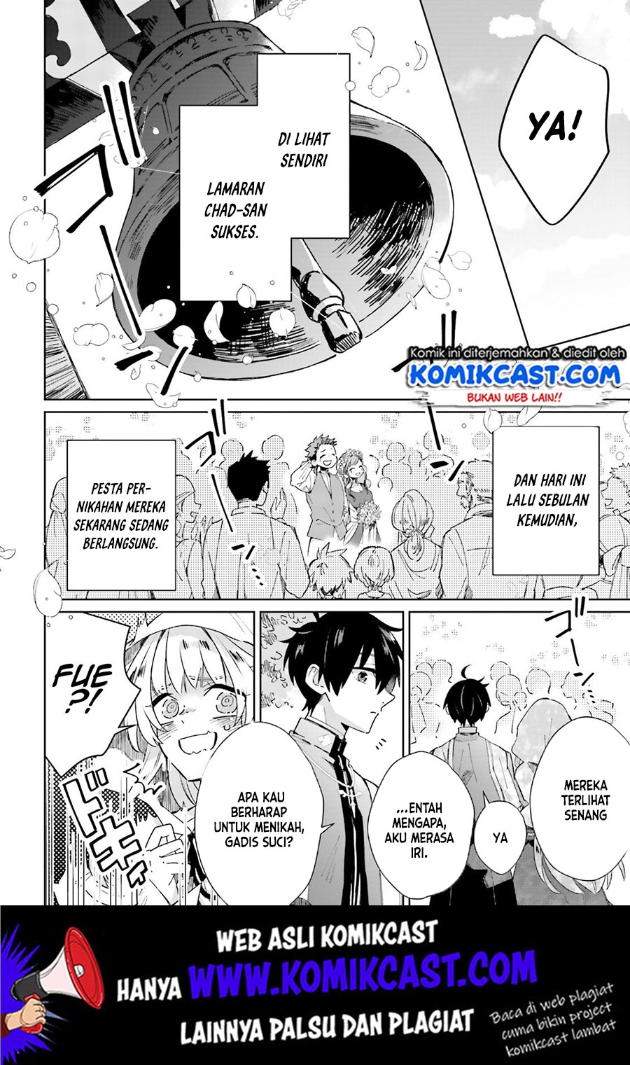 Seijo-sama wo Amayakashitai! Tadashi Yuusha, Omae wa Dame da Chapter 03 Gambar 25
